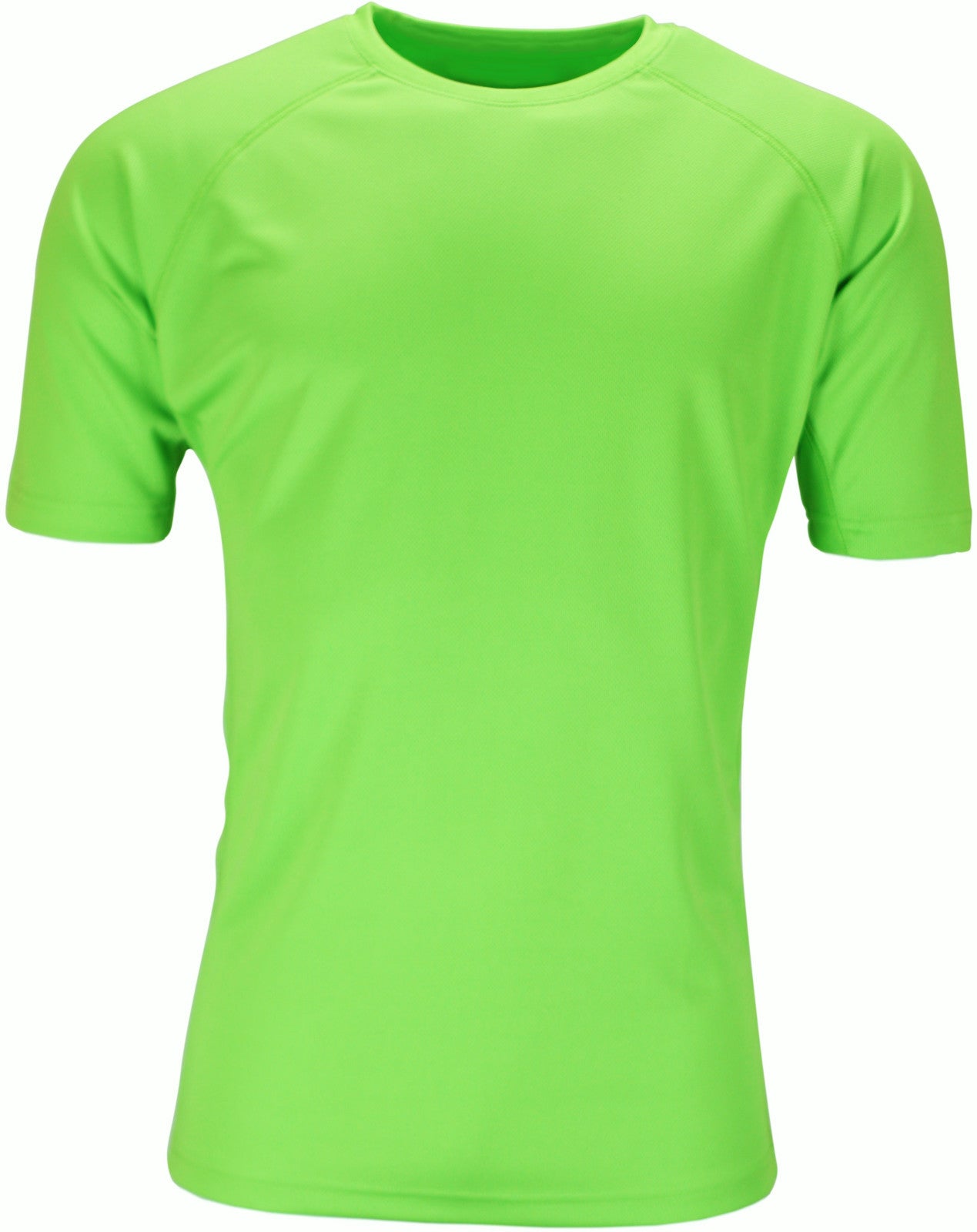 New Mens Breathable T Shirt Wicking Cool Dry Running Gym Top Sports Performance