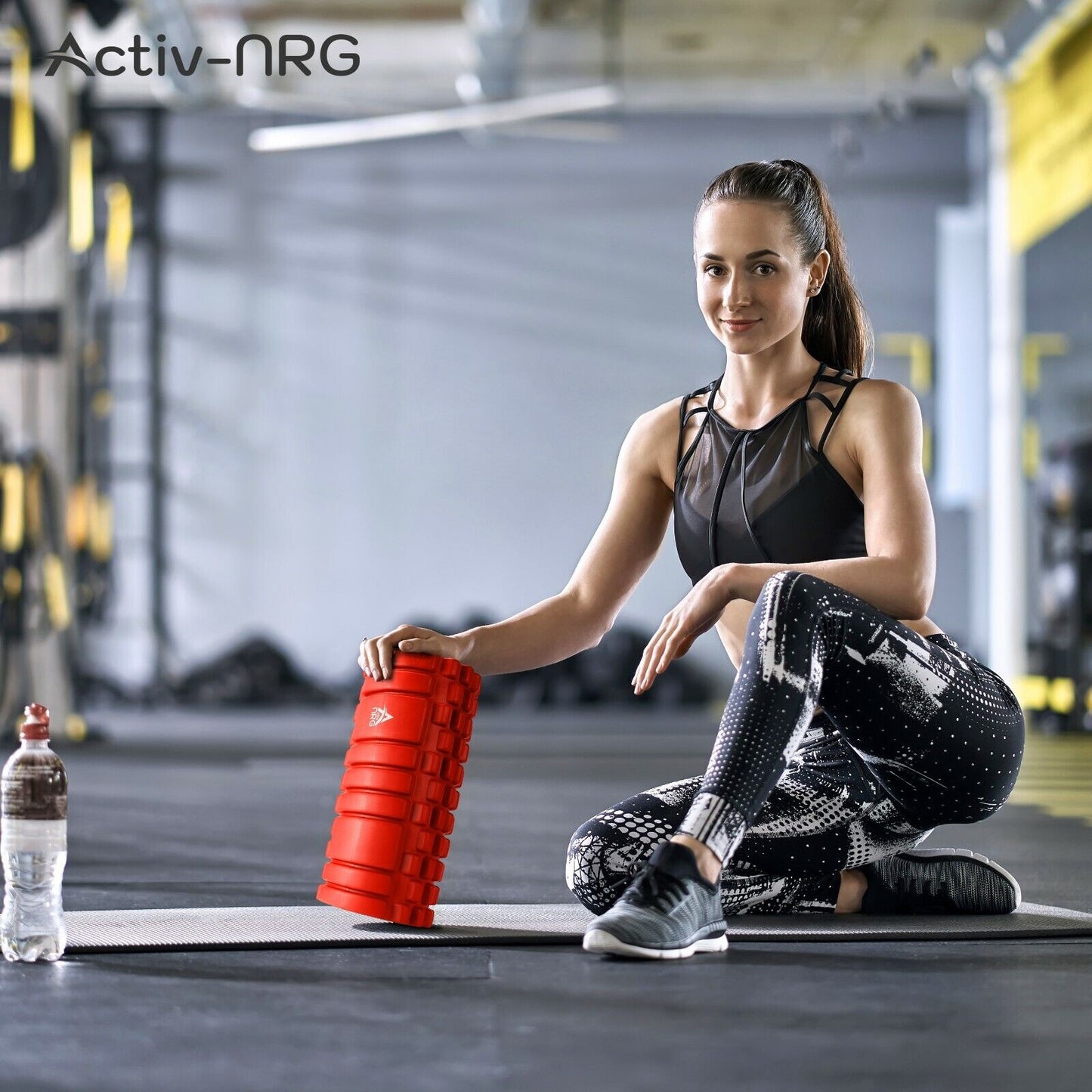 Foam Fitness Roller for Deep Tissue Massage Grid Muscle Trigger Point Muscles